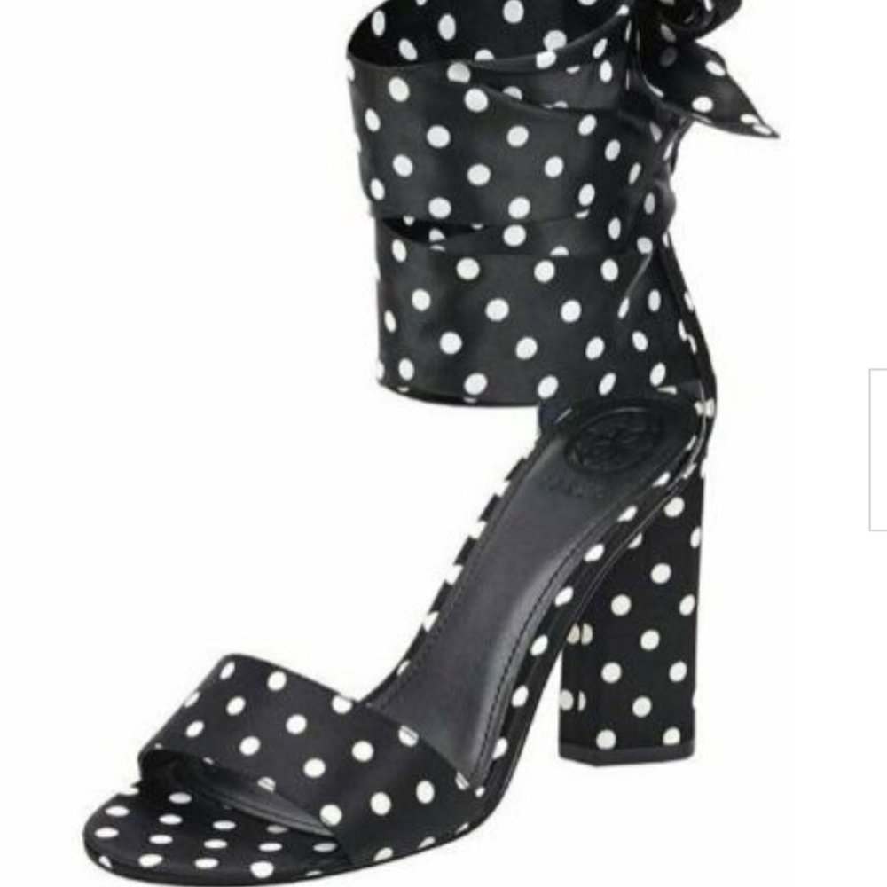 GUESS ALLISON Ankle-Wrap Heels size: 6.5
